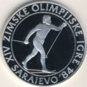 500 Dinara (1984 Winter Olympics - Cross country skiing)