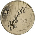 20 Kroner (Mapping Authority 250 Years)