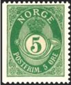 Posthorn- NORGE in Roman Capitals