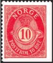 Posthorn- NORGE in Roman Capitals