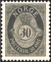 Posthorn- NORGE in Roman Capitals