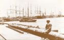 Fremantle. Steamers and Sailing Ships, Long Jetty 1890
