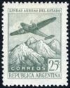 Plane over  the Andes