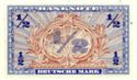 ½ Deutsche Mark