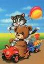 Bears-Cats-Children-Toys-Baloons