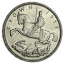 1 Crown (George V, 25th Anniversary of Reign)