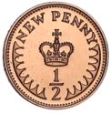 ½ Pence (New)
