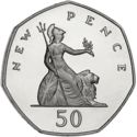 50 Pence (New)