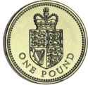 1 Pound (Shield of the United Kingdom)