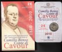 2 Euro (200th Birthday of Camillo Benso - Conte di Cavour)