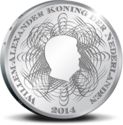 5 Euro (200th Aniv. Dutch National Bank - Silver edition)