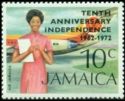 Air Jamaica, overprinted
