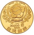 20,000 Won (Gold Crown - Silla Dynasty)