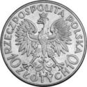 10 Złotych (Woman's Head)