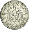 2 Reichsmark (450th Anniversary of Martin Luther - A-J)