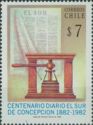 Newspaper El Sur and printing press