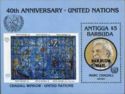 40th Anniversary - United Nations - Overprinted