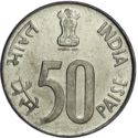 50 Paise (Parliament Building in New Delhi)