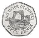 50 Pence (Arch of Grosnez Castle)
