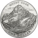1 Dollar (Royal Visit. Mount Cook)