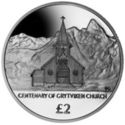 2 Pounds (Centenary of Grytviken Church)