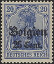 Overprint and Surcharge on "Germania"