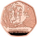 50 Pence (Narnia - The Lion, the Witch and the Wardrobe - Gold)