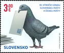 Carrier Pigeon with Envelope