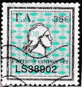 TA Timbre Amende Partie a Conserver Numbered