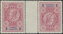Telephone Stamps - third printing tête-bêche