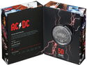 50 Cents (50th Anniversary of AC⚡DC - Silver Antiqued)