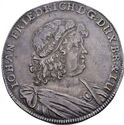 1 Thaler (Head on obverse, st. Andrew on reverse)