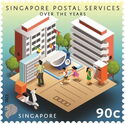 Singapore Postal Service, 165 Years : Then and Now