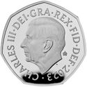50 Pence (Atlantic Salmon ♚ - Silver)