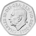 50 Pence (Atlantic Salmon ♚)