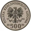 500 Złotych (Environment Protection - Owl with 2 chicks)