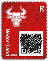 Cryptostamps : Bull [red]
