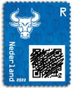 Cryptostamps : Bull [blue]