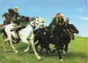 Buzkashi Game in Progress