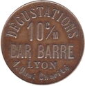 Dégustation 10c/m Bar Barre-Lyon / exposition 1894