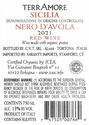 TerrAmore Sicilia Organic Nero D'Avola