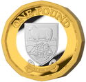 1 Pound (Coat of Arms of the Falkland Islands)
