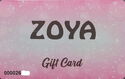 Zoya Gift Card