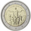 2 Euro (28th World Youth Day - Rio de Janeiro, Brazil)