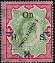 King Edward VII - overprinted and surcharged