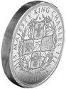 5 Pounds (King Charles III 75th Birthday - Piedfort)