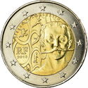 2 Euro (150th birthday educator Pierre de Coubertin)