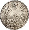 3 Thaler (Hommage by the city of Hannover for the start of reign of Ernst August)