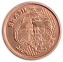 1 Centavo ("T" partially inside stripes) Cabral