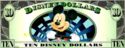 10 Disney Dollars
